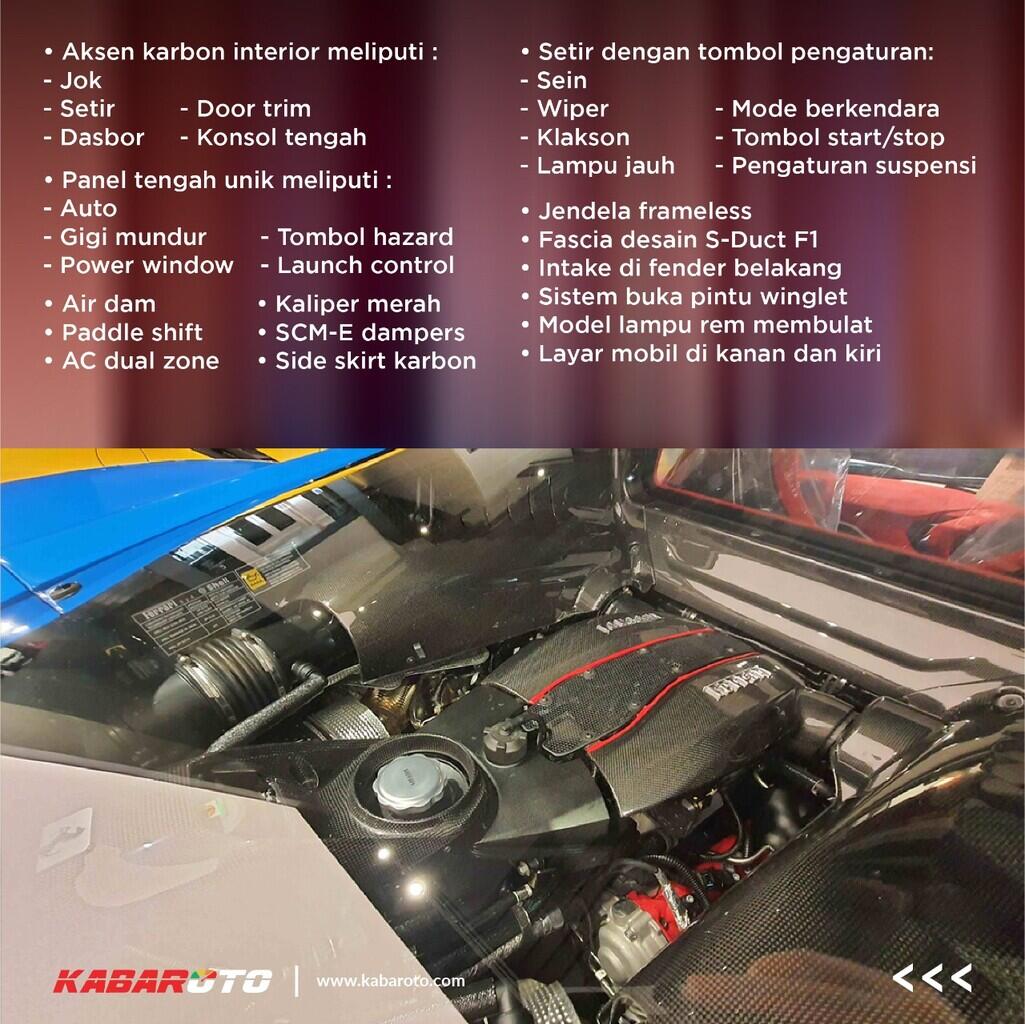 Profil Ferrari 488 Pista