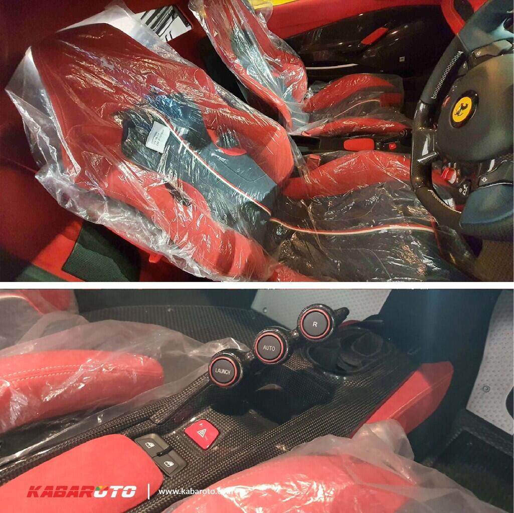 Profil Ferrari 488 Pista