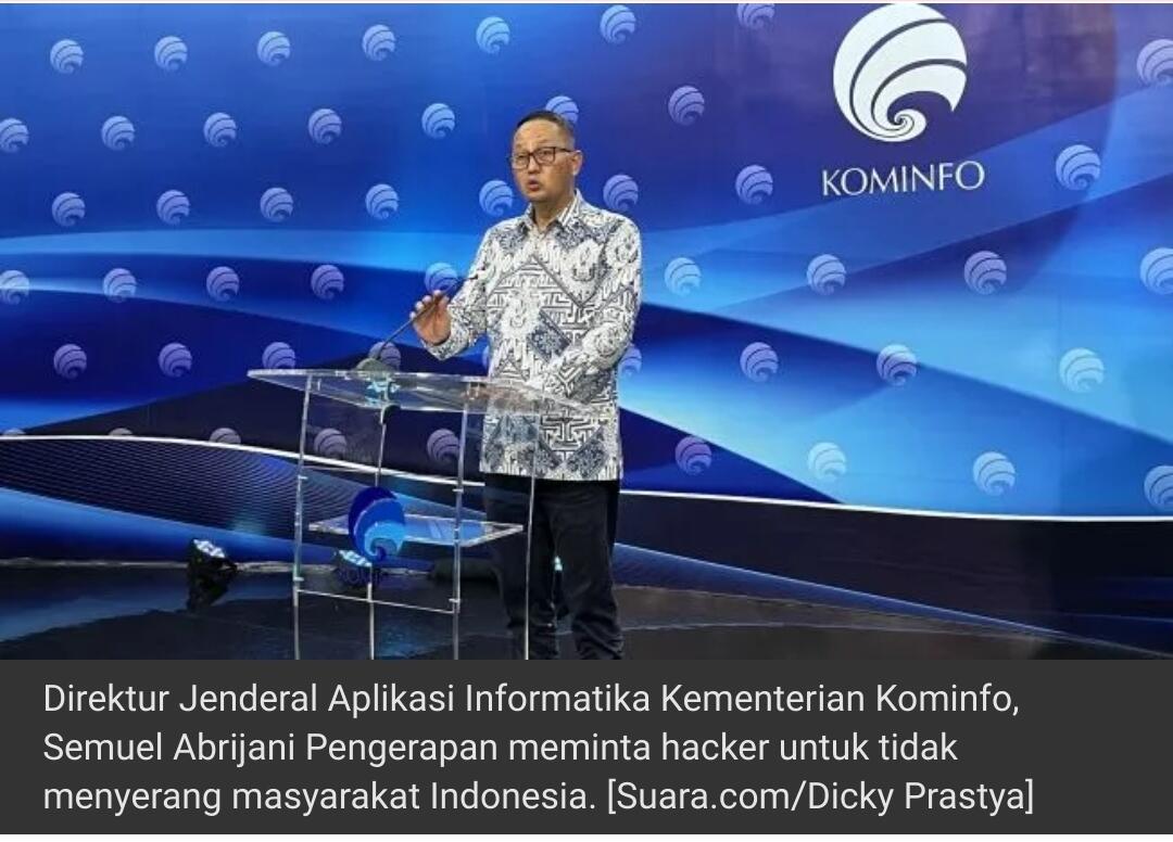 Pesan Kominfo ke Hacker: Kalau Bisa, Jangan Menyerang