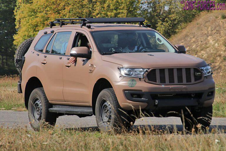 Arquus Trapper VT-4 | Kendaraan Militer yang Dibuat dari Basis Ford Everest SUV