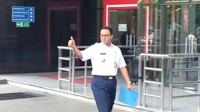 Tenteng Map Biru, Anies Baswedan Penuhi Panggilan KPK Terkait Masalah Formula E