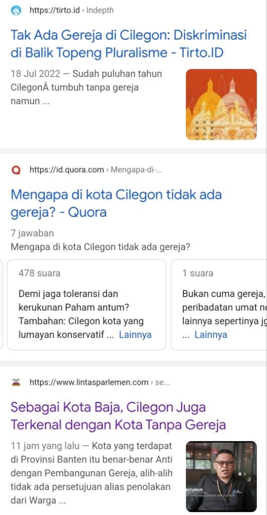 Tolak Pembangunan Gereja di Cilegon, Massa Aksi Bawa Kain Kafan Hingga Ancam Turunkan