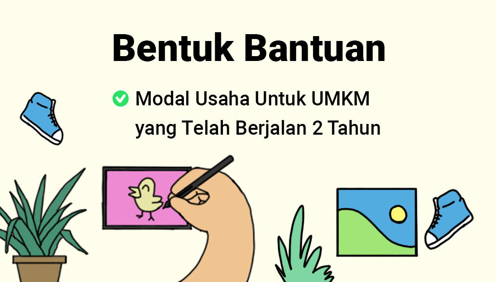Bangkitkan dan Bantu Modal UMKM Indonesia untuk Berprestasi