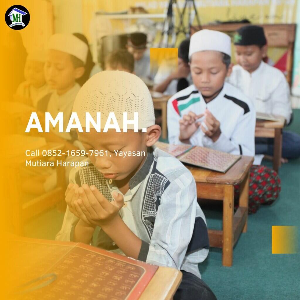 AMANAH, Call 0852-1659-7961, Yayasan Mutiara Harapan