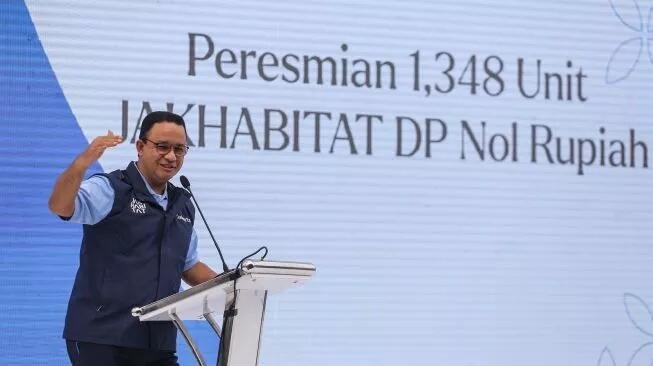 Anies Nyatakan Warga Gaji di Bawah UMP Tak Bisa Beli Rumah DP 0, di Rusunawa Saja!