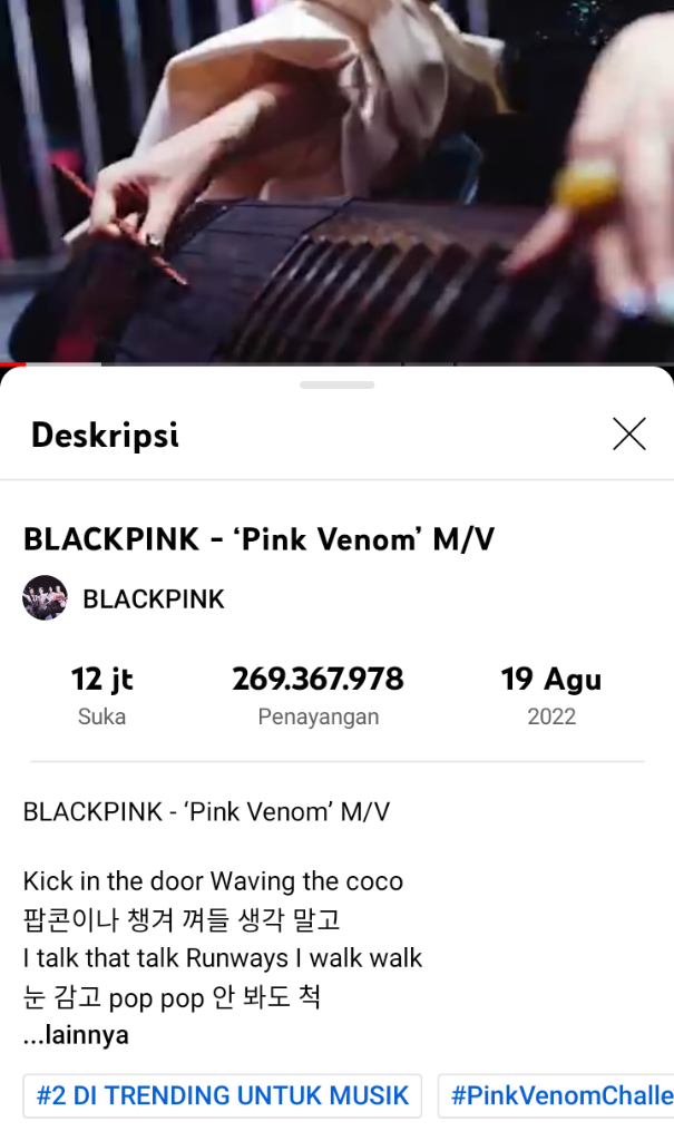 Sekelas BLACKPINK &quot;Pink Venom&quot; Tidak Layak Masuk Peringkat K-Chart Music Bank, Why?