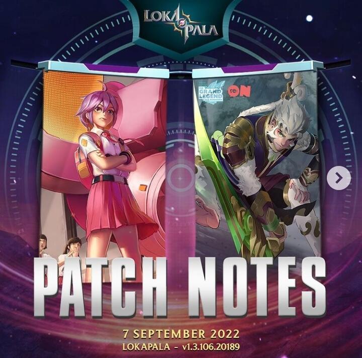Lokapala update patch skin El Viento kolaborasi "Hanoman" dan skin Ilya "Skul-CRUZ3R"