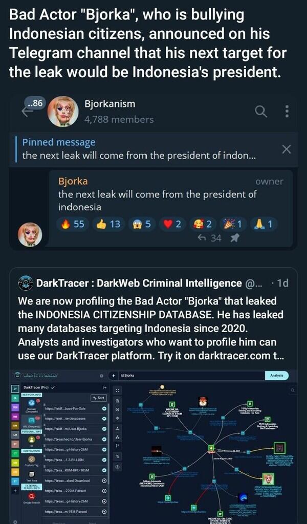 Hacker Bjorka Ancam Bakal Bobol Data Presiden Jokowi, Warganet: Full Support