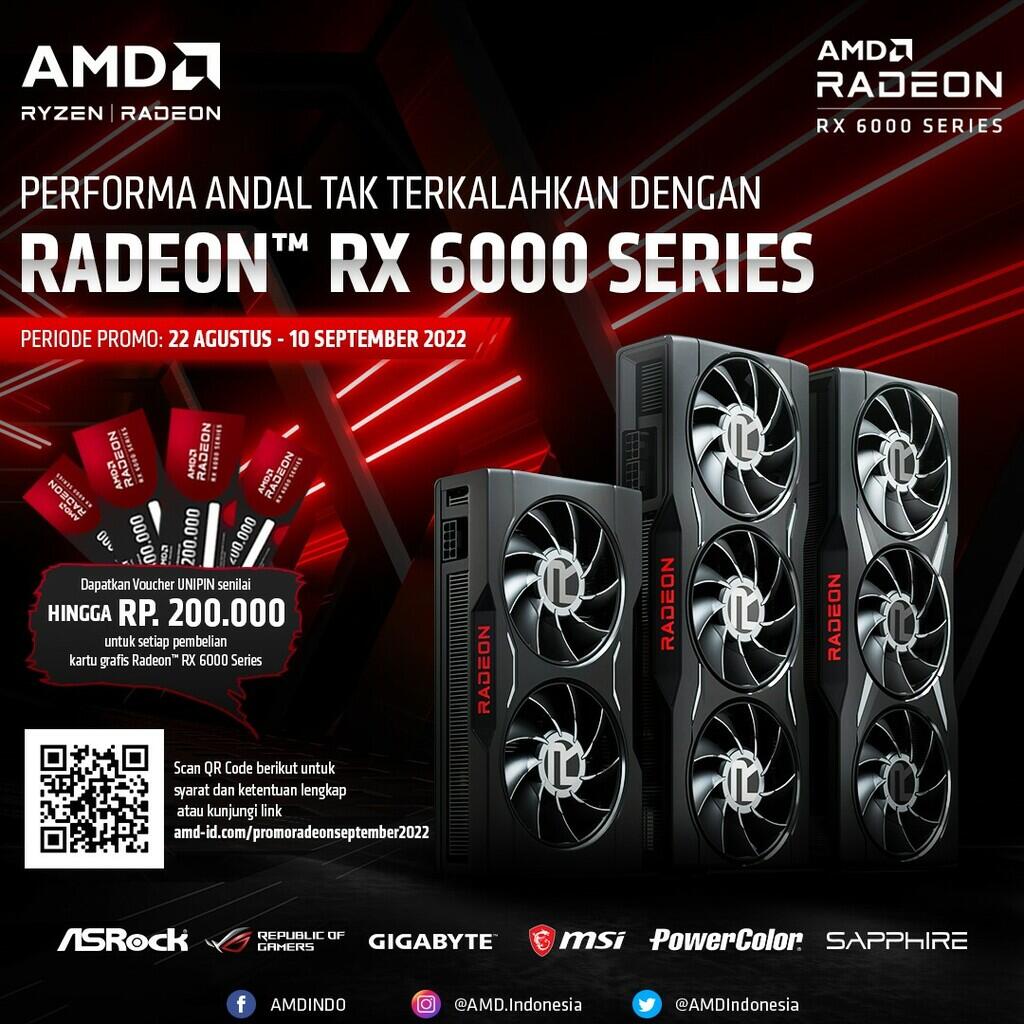 Ada Bonus Voucher UNIPIN dari AMD Buat Gan Sist!