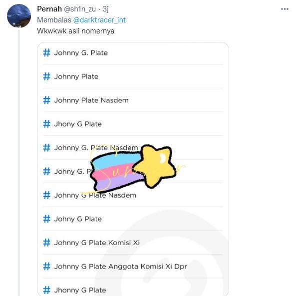 NIK Hingga Nomor Pribadi Johnny G Plate Bocor, Bjorka: Happy Birthday Johnny Johnny