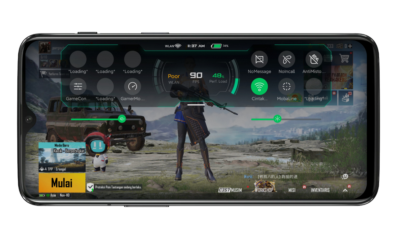 Realme 3 Pro Pakai Joy UI 13 Auto Jadi BlackShark 4
