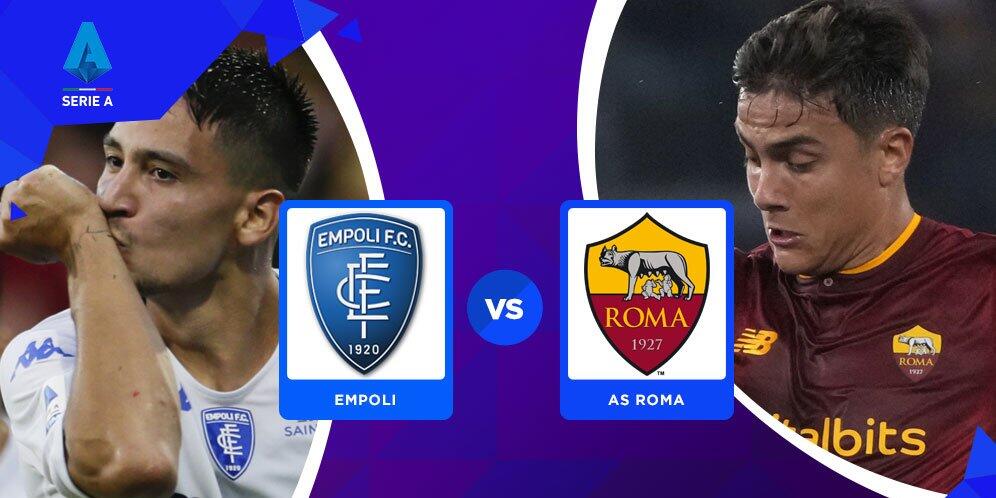 Prediksi Empoli Vs Roma, Bisa Imbang Nih!