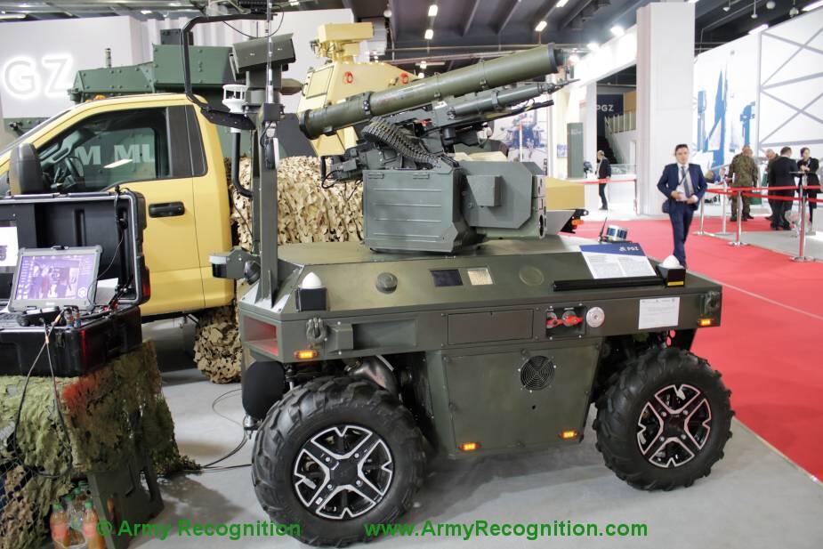 MSPO 2022: Polandia Tampilkan Perun UGV, Kendaraan Tempur Otonom Multiperan