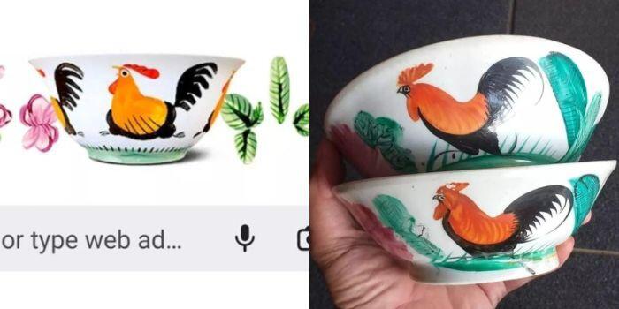 Uniknya Google Doodle Hari Ini, Gambar Mangkuk Ayam Jago yang Punya Sejarah Panjang