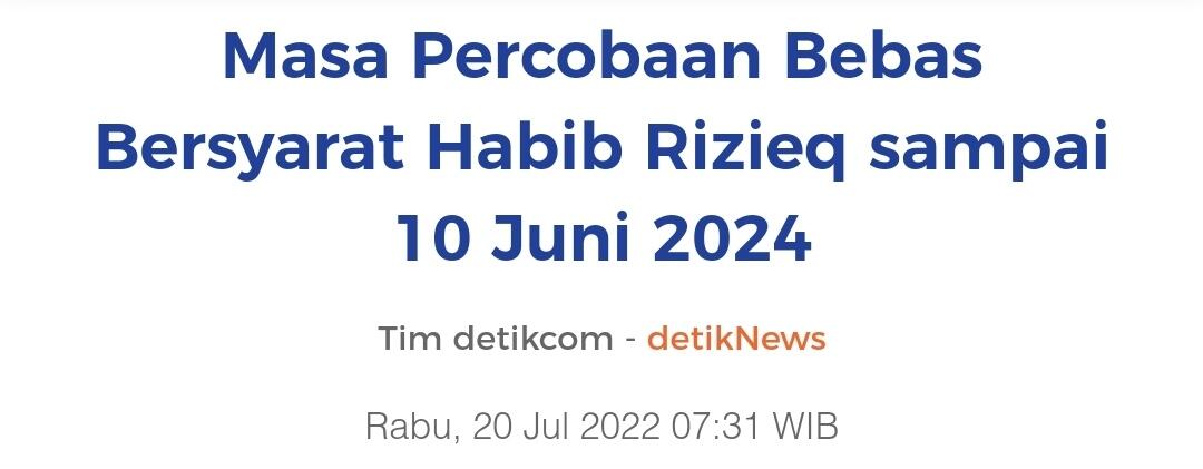 Habib Rizieq Bakal Ikut Aksi 1209 Besok? Begini Kata Pengacara