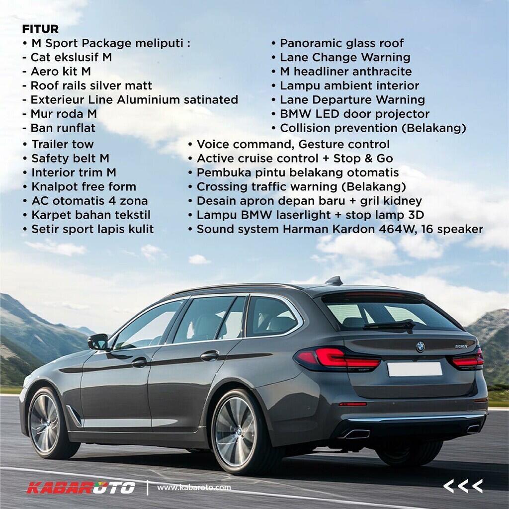 Tenaga Mesin The New BMW 520i M Sport Lebih Besar Dari 530i Opulence, Ini Alasannya