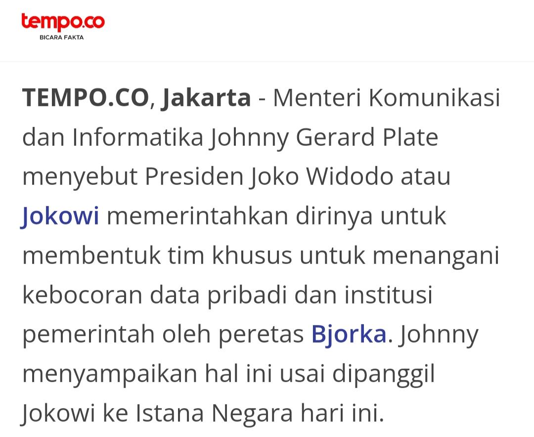 Anies Respons Bjorka Sambil Tertawa: Kebanyakan Salah Datanya