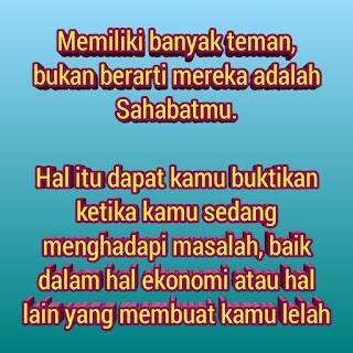 Apakah Teman Dekat Dapat Disebut Sahabat ? Belum Tentu, Ini Buktinya ..