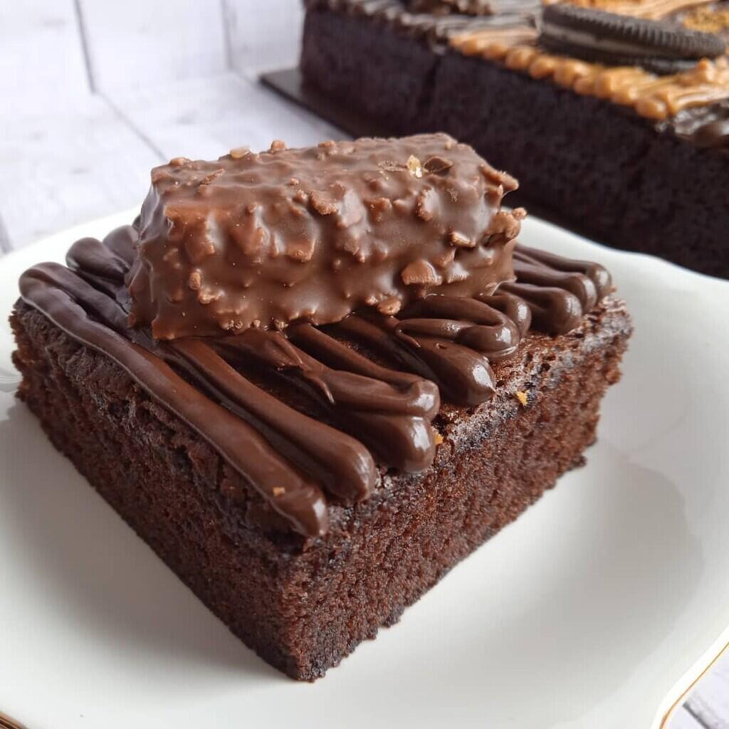 Resep Swedish chocolate cake rasa nikmat