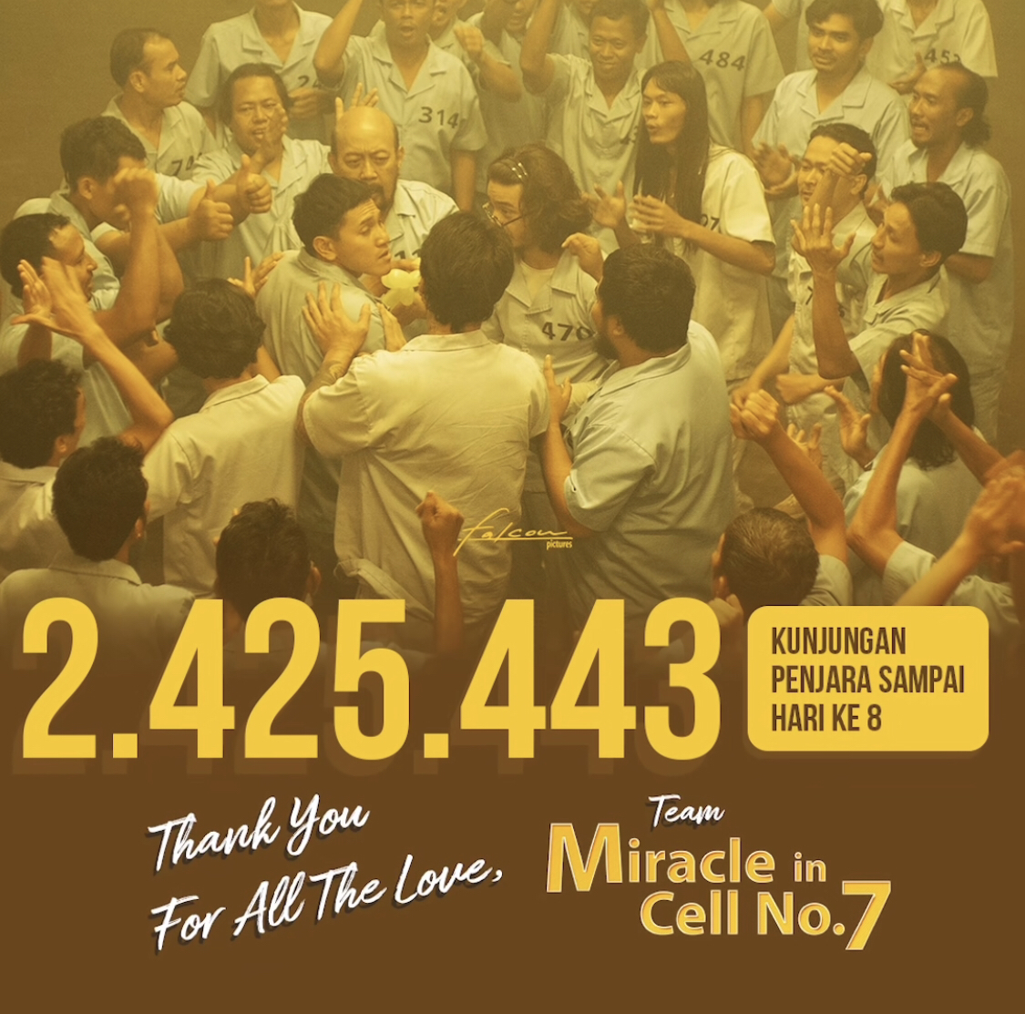 Seminggu, Jumlah Penonton Film Miracle In Cell No 7 2 Juta Lebih