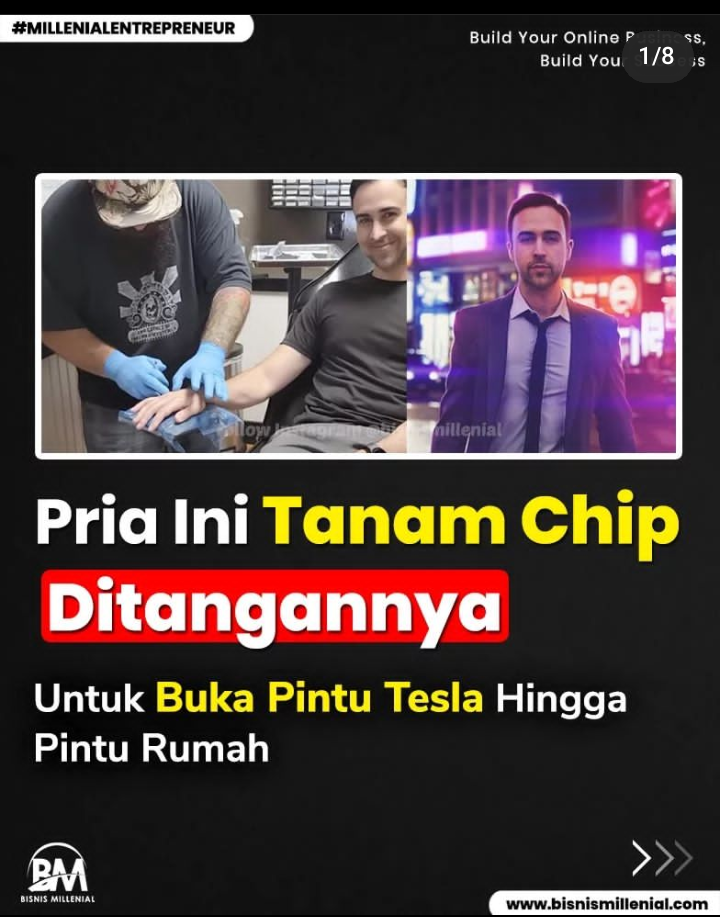 Tanam Chip di Tangan dengan Teknologi NFC Apakah Solusi Bagi Si Pelupa, Tidak Ngeri?