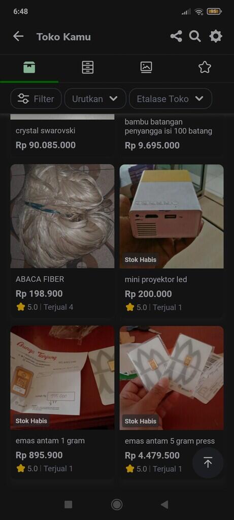 Akuisisi bisnis online ini omsetnya jutaan rupiah perbulannya gan!
