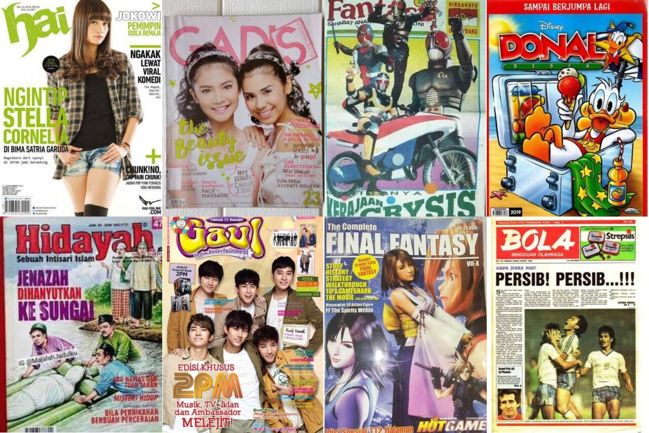 Nostalgia 11 Majalah dan Tabloid yang Berjaya di Era 90an dan 2000an, Penuh Kenangan