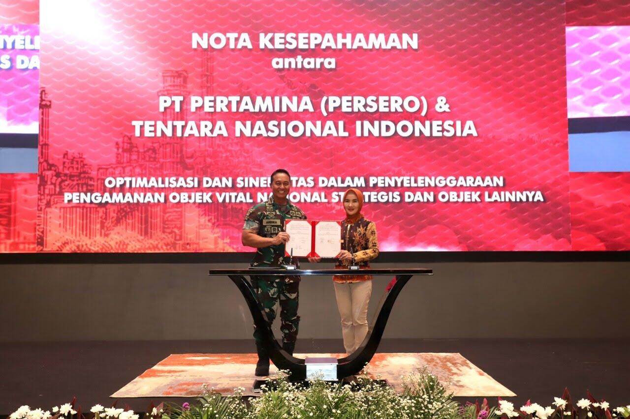 Sekarang Objek Vital Pertamina Dijaga TNI