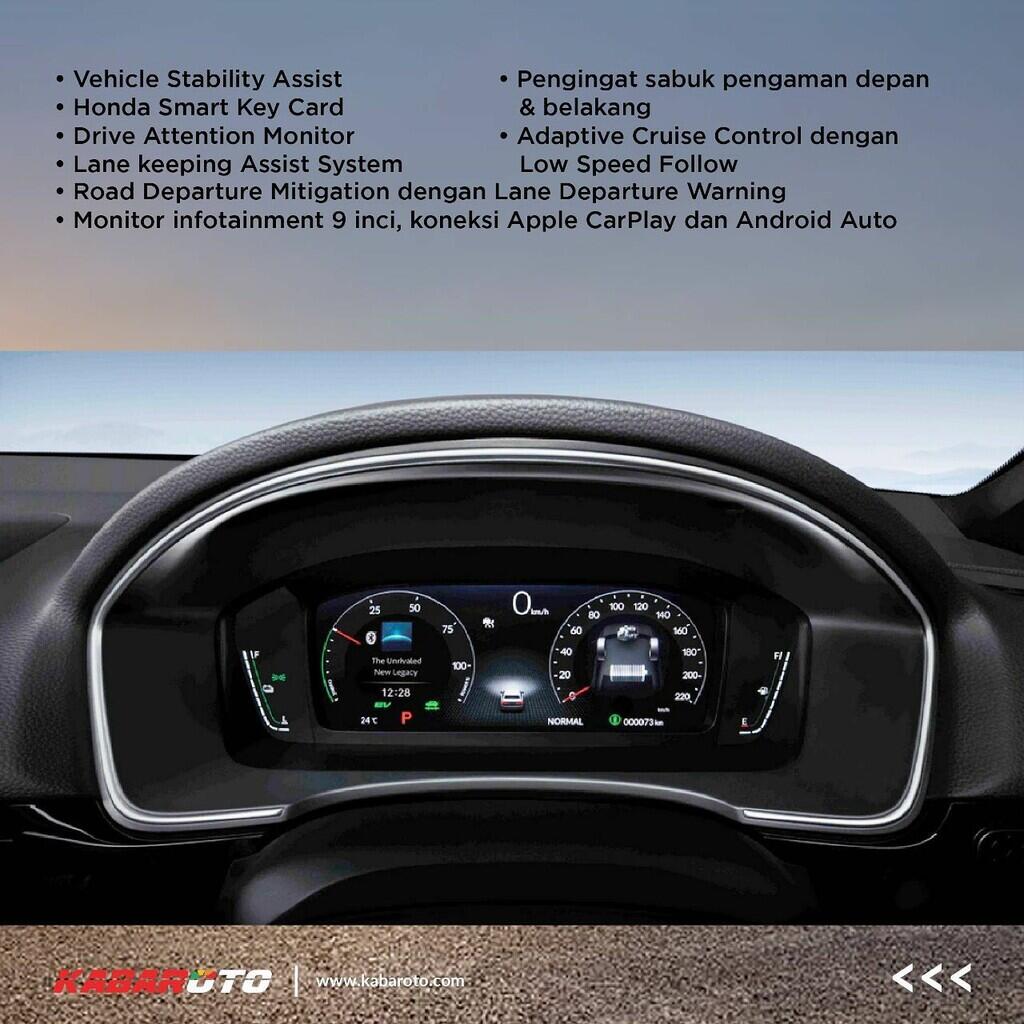 New Civic E:HEV Versi Thailand Dibekali Fitur Honda Sensing