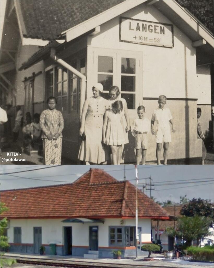Stasiun Langen Dulu Dan Sekarang