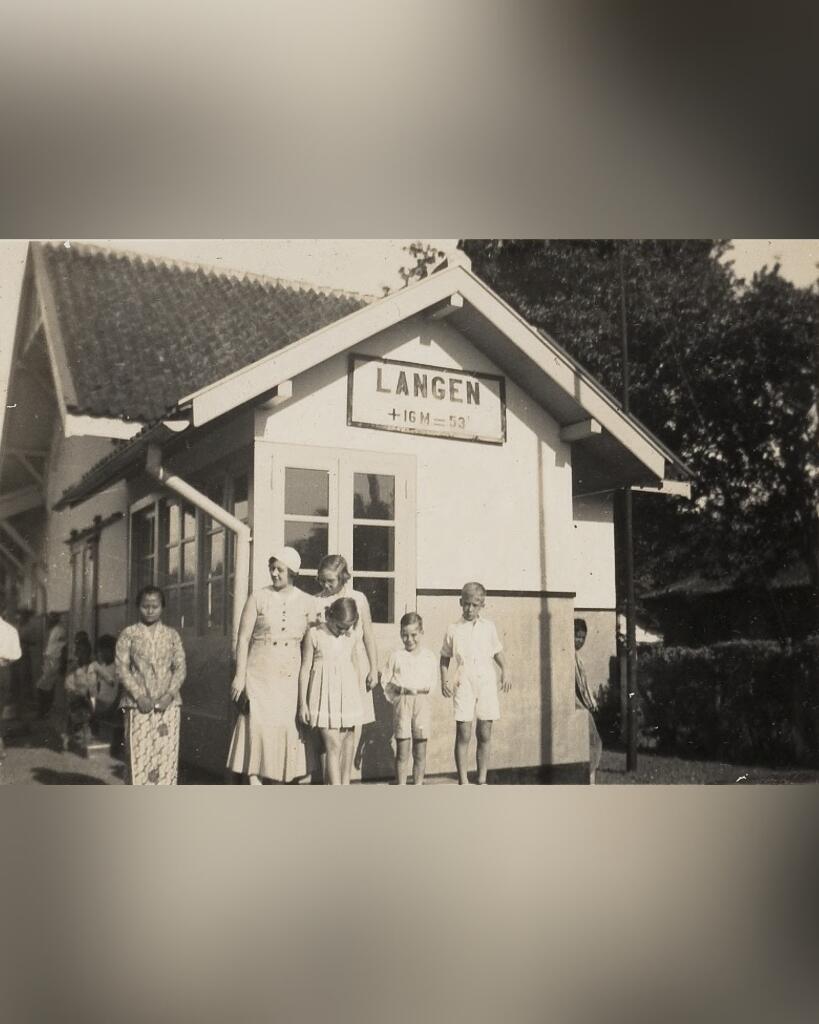 Stasiun Langen Dulu Dan Sekarang