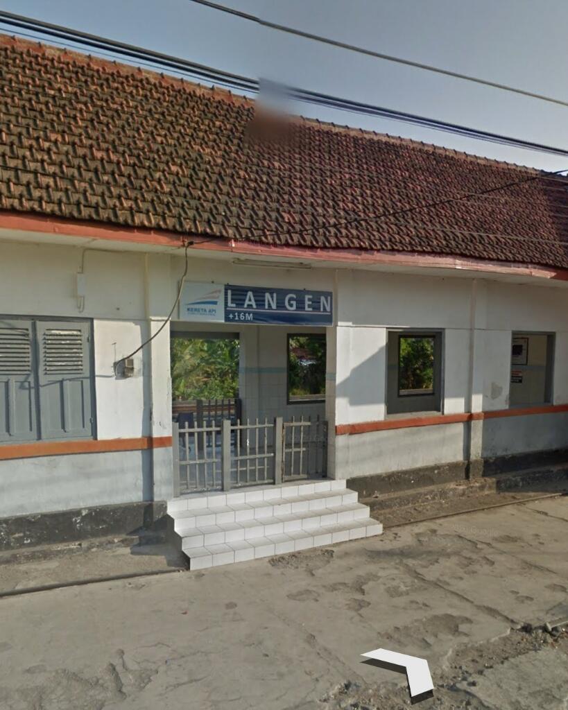 Stasiun Langen Dulu Dan Sekarang