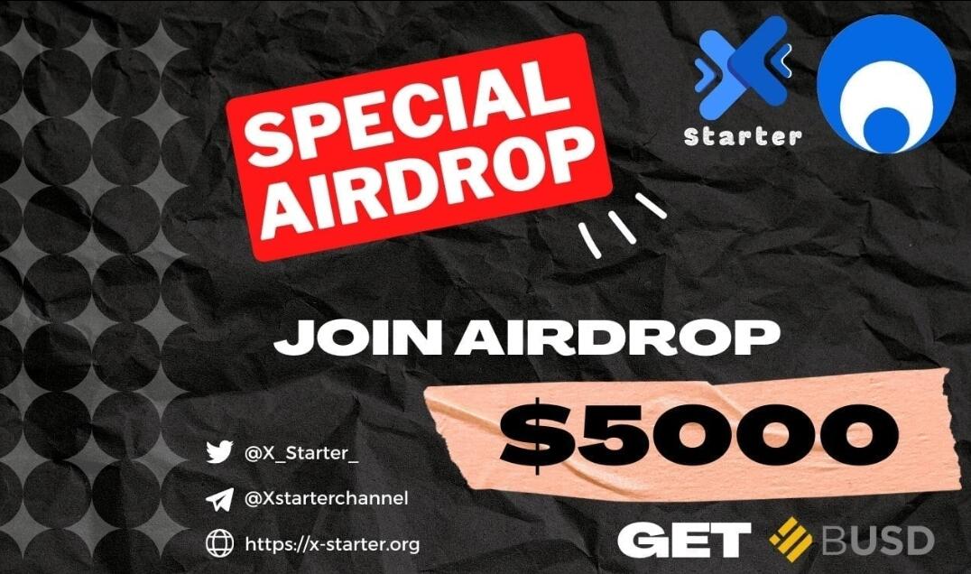 Xstarter Airdrop (Distributed October 30, 2022)