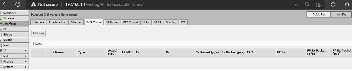 eoIP tunnel pada microtic