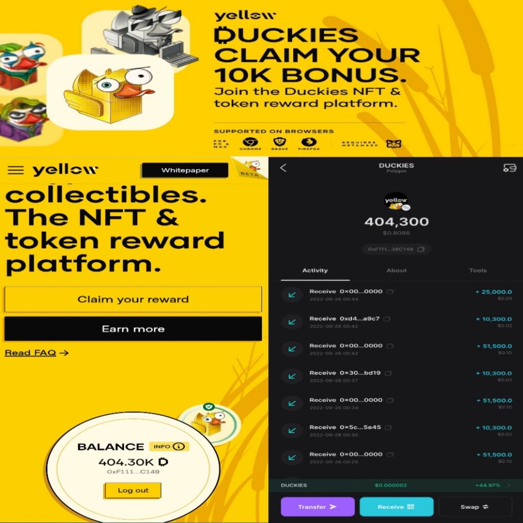 Free DUCKIES token