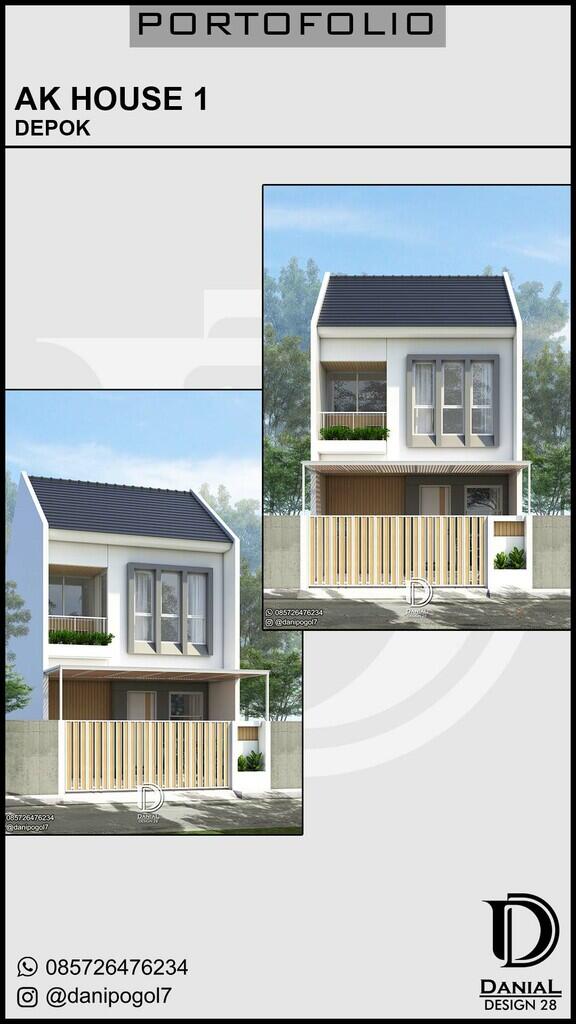 Jasa Desain Gambar Bangunan (Arsitek, Interior & Struktur) Rumah, Ruko, dll