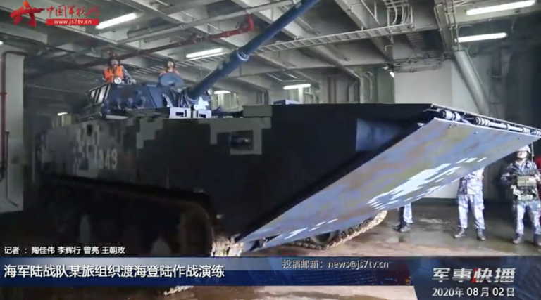 Nekad dan Berbahaya, China Lakukan Latihan Pendaratan Amfibi dengan Kapal Ferry Sipil