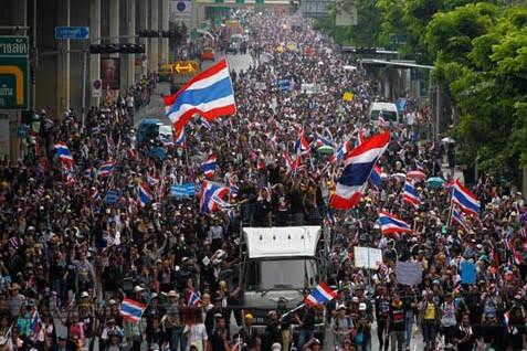 Sejarah Demo Terbesar Di Thailand! Apa Penyebabnya?