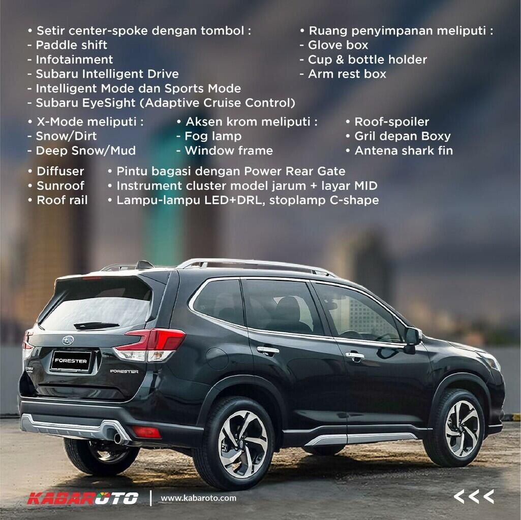 Begini Spesifikasi Subaru Forester Dan Toyota Innova Supergiveaway IMX 2022
