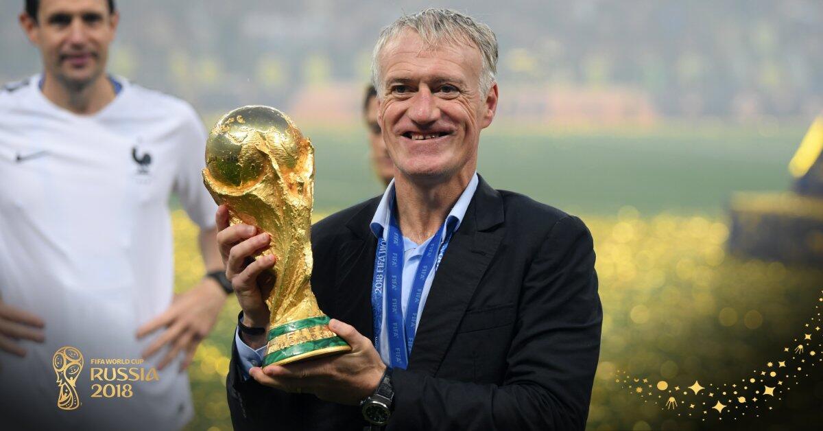  Didier Deschamps Otak di Balik Prancis Jadi Pemenang Piala Bumi 2018