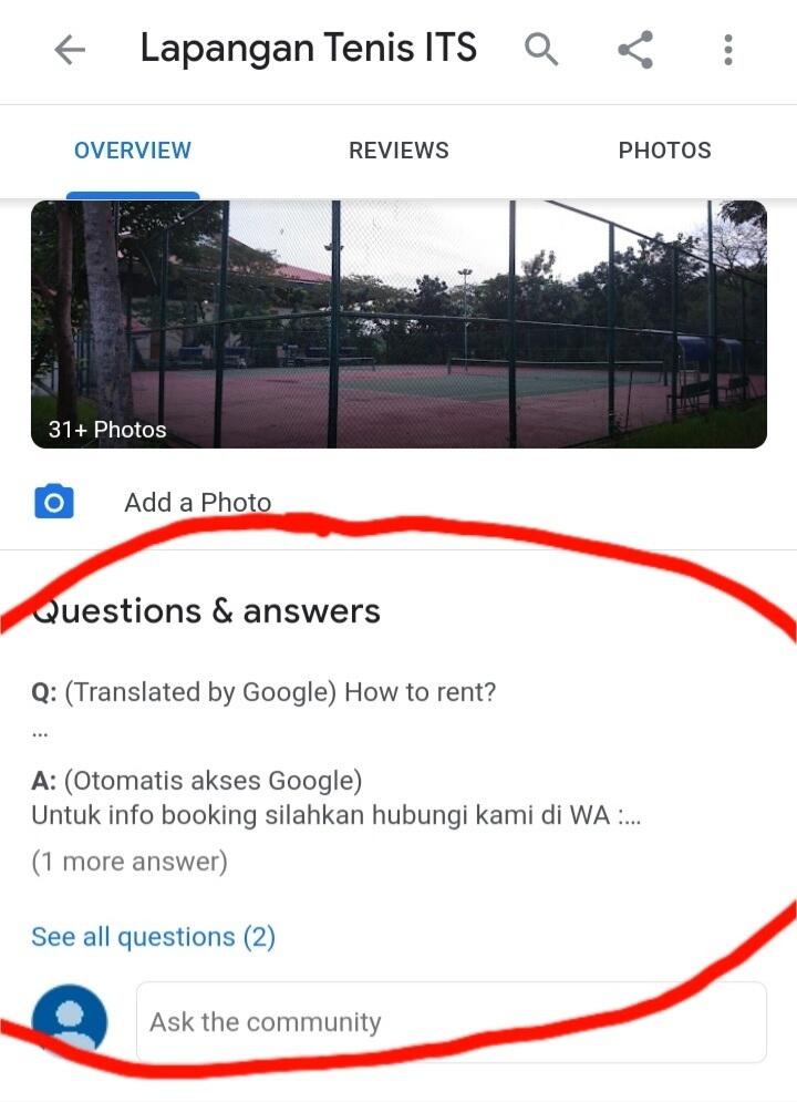 Hati-Hati Penipuan Berkedok Pemilik Jasa Rental di Profil Bisnis Google!