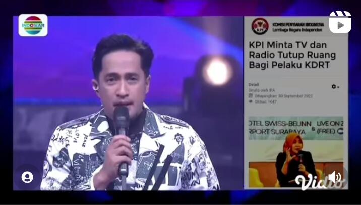 KPI Larang Pelaku KDRT Tampil di TV dan Radio, Indosiar Pecat Rizky Billar dari DA5