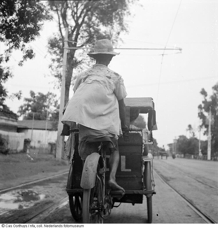 Becak Di Jakarta