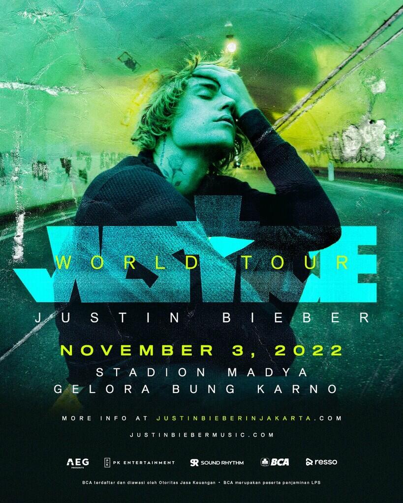 Konser Justin Bieber Resmi Diundur Hingga Tahun 2023