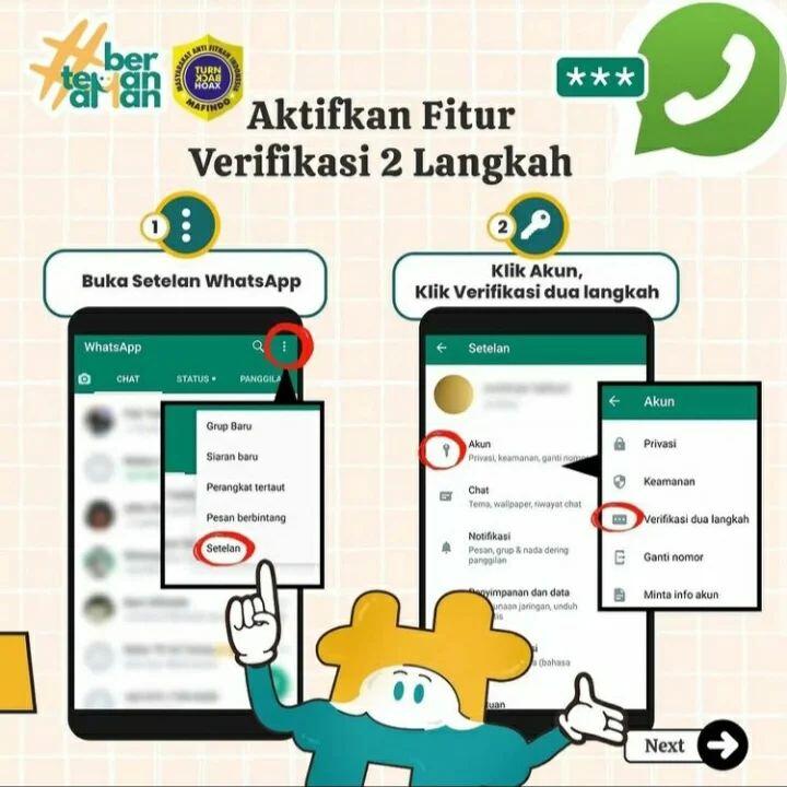 Perlindungan Data Pribadi - 2FA (Two Factor Authentication) - Lanjutan PIN dan OTP