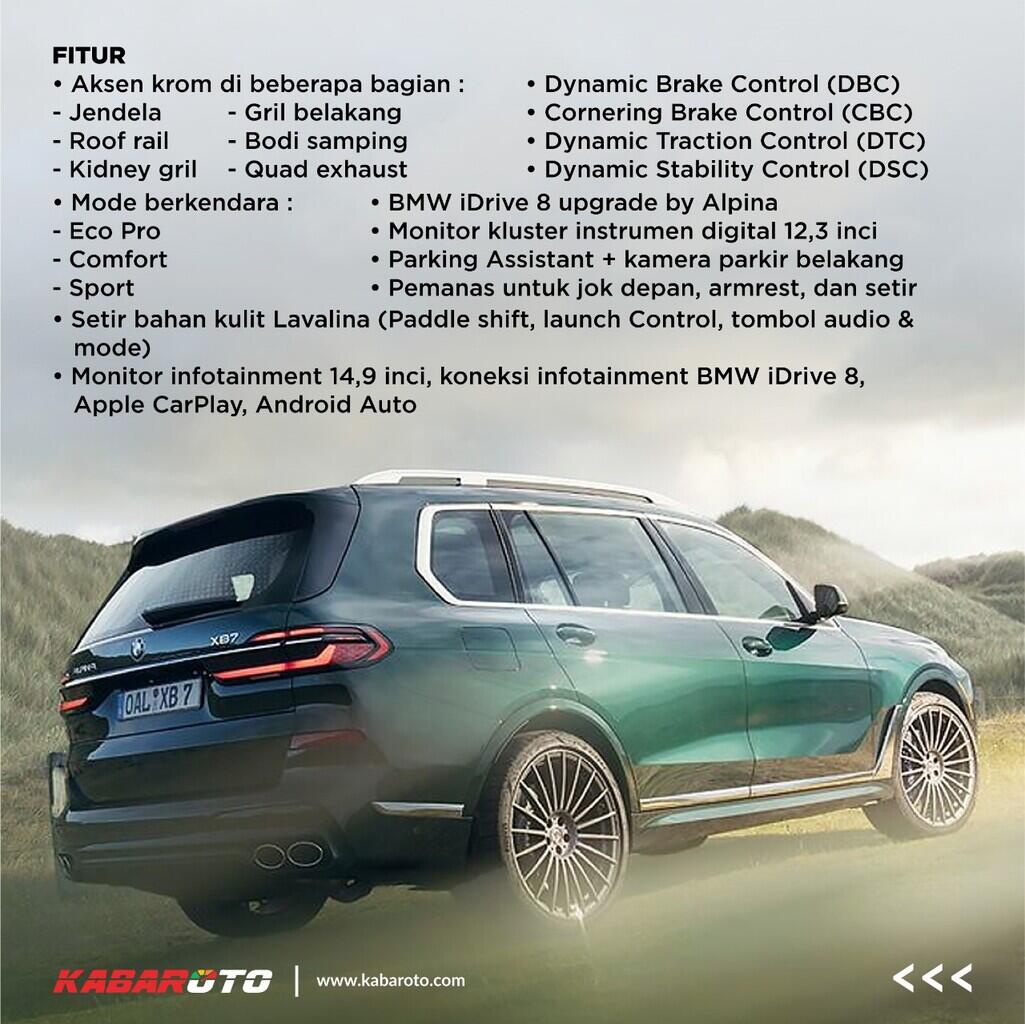 Alpina XB7 Versi Elegan Dan Lebih Sempurna BMW X7