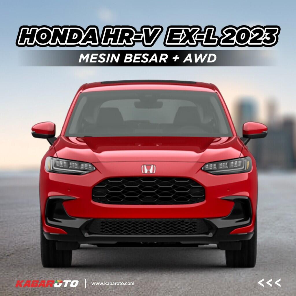 Honda HR-V 2023 Di Amerika Serikat, Mesin Lebih Besar Dan Penggerak AWD