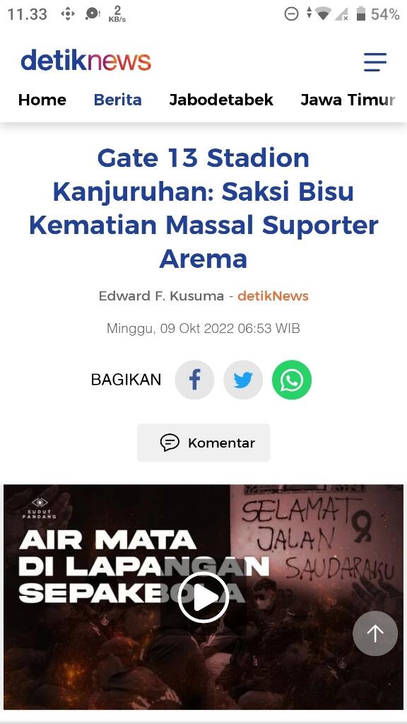 TGIPF Kaitkan Tragedi Kanjuruhan dengan Iklan Rokok, Profesor Paru Angkat Bicara