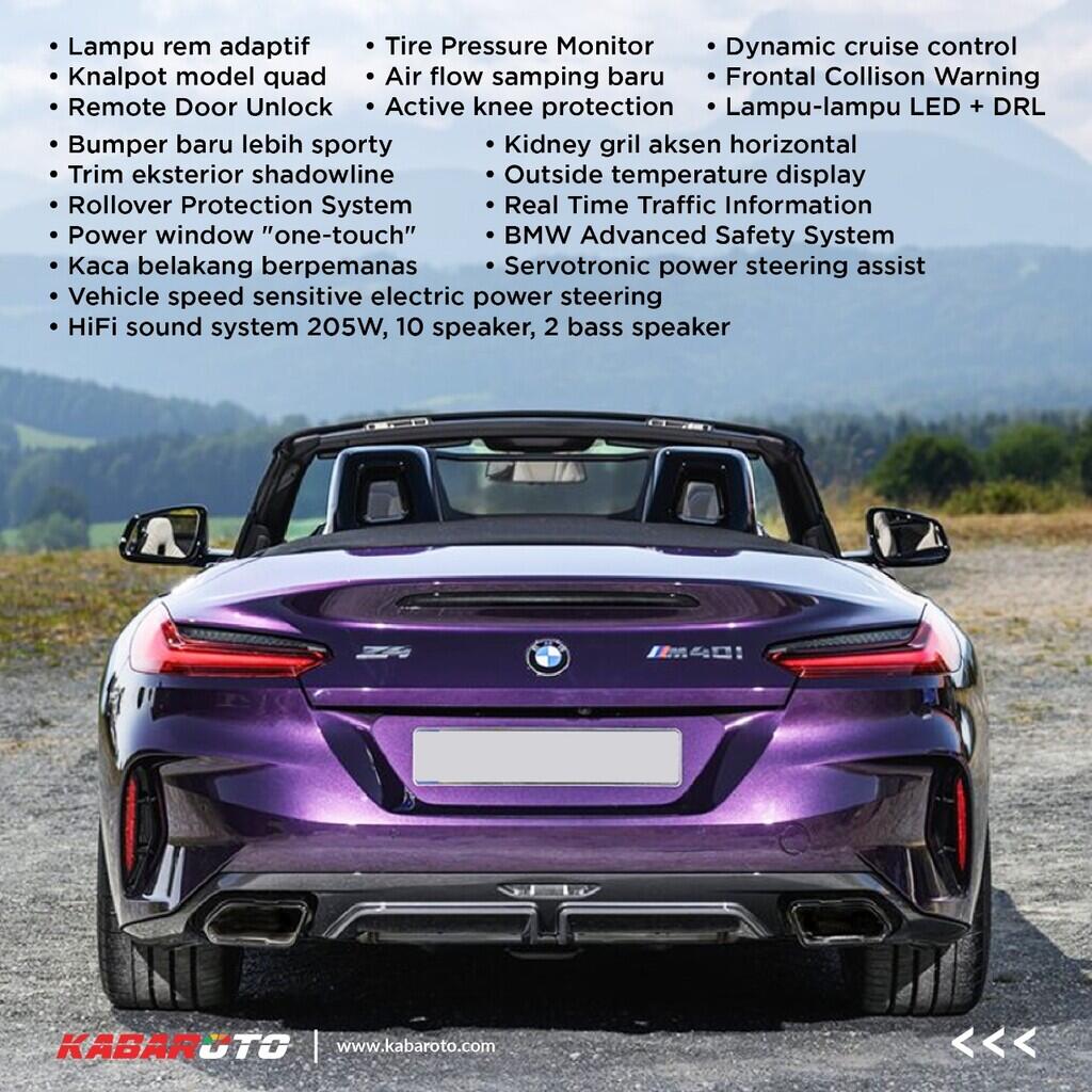 BMW Z4 2023 Hadir Dengan Tampilan Baru