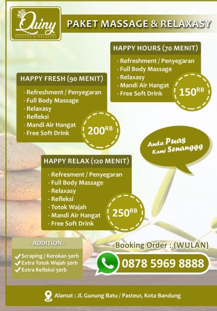 Quiny Massage dan Relaxasy